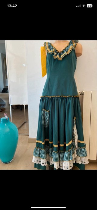 355 Vestido Rociero Talla 38