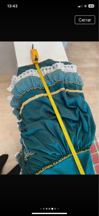 355 Vestido Rociero Talla 38