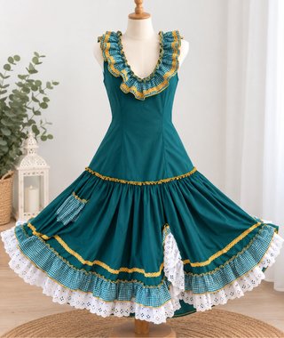 355 Vestido Rociero Talla 38