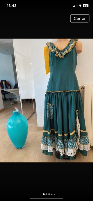 355 Vestido Rociero Talla 38