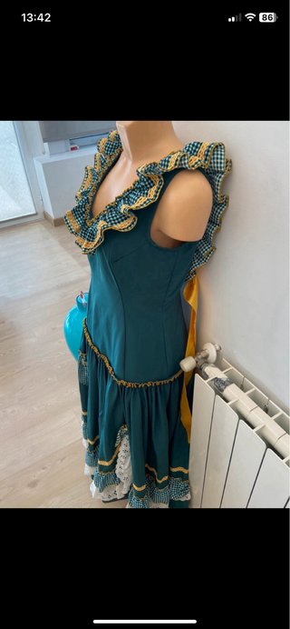 355 Vestido Rociero Talla 38