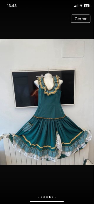 355 Vestido Rociero Talla 38