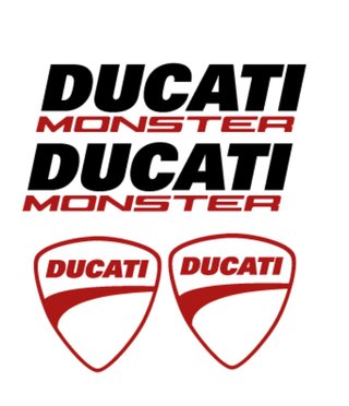 Pegatinas Vinilo Ducati Monster