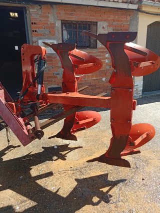 Vertederas dobles hidráulicas 2 cuerpos
