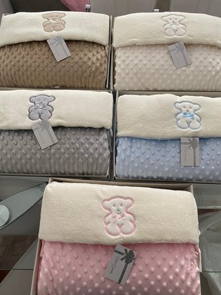 Sacos para bebe con osito para capazo y silla
