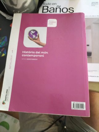 Història del món contemporani, 1 Batxillerat sè...