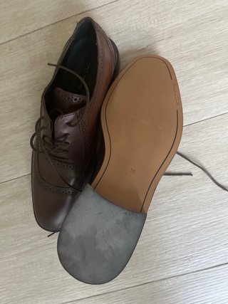 Zapatos de vestir Massimo Dutti Marrón Talla 38