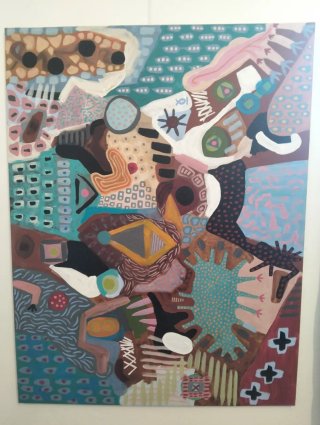 Pintura abstracta moderna