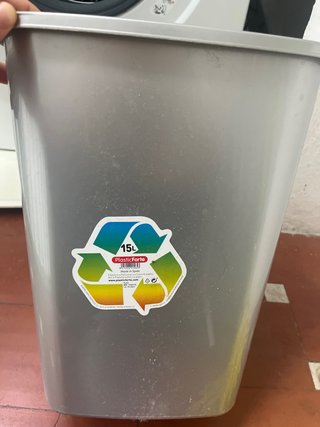 Cubo basura 15L Plastic Forte
