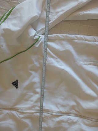 Sudadera Adidas Blanca y Verde
