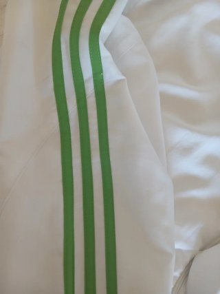 Sudadera Adidas Blanca y Verde
