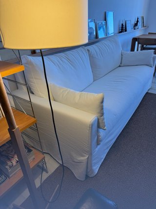 Sofá 3 plazas Hyltarp Ikea Blanco