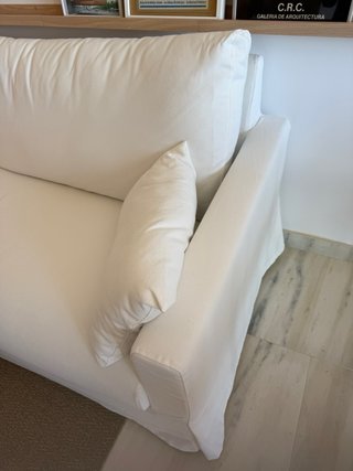 Sofá 3 plazas Hyltarp Ikea Blanco