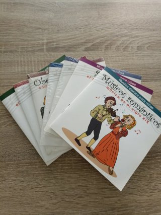 Colección Libros Música Clásica + CD Niños