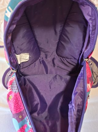 Mochila escolar  Totto Morada 1