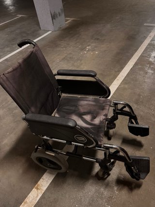 Silla de ruedas.