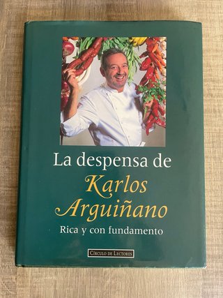 La despensa de Karlos Arguiñano rica y con fund...