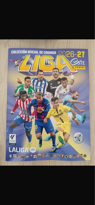 Álbum cromos Liga Panini 2026-27