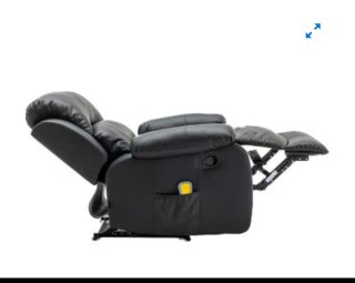 Sillón reclinable Nalui masaje termoterapia