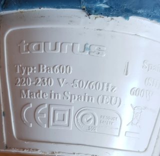 Batidora Taurus para piezas