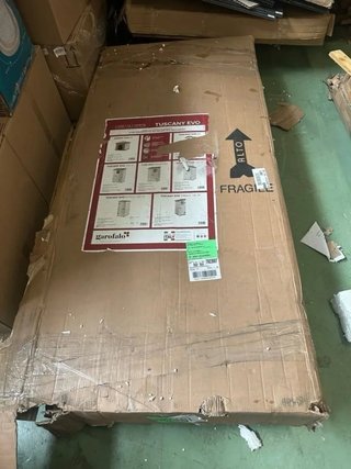 Caseta jardín resina con suelo 1 m² Tuscany Evo 80