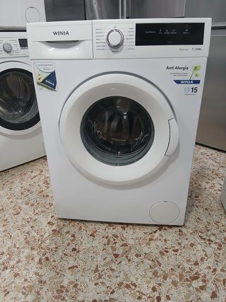 Lavadora WINIA 7kg 1000rpm Anti Alergia