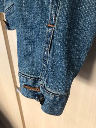 Chaqueta tejana azul