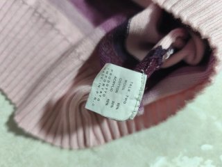 Camisola Puma Listrada Roxo e Rosa