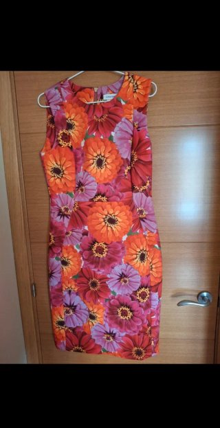 Vestido flores Calvin Klein a estrenar