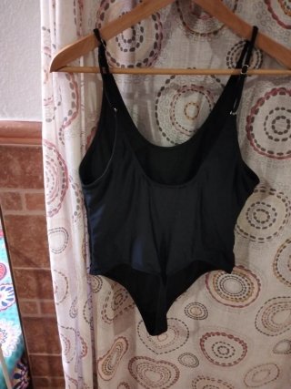 Bañador Shein Negro Talla L. Tipo tanga