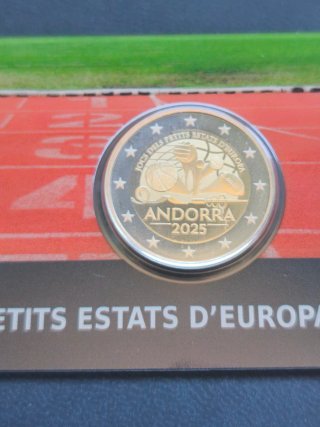 Moneda 2 euros Andorra 2025 Proof
