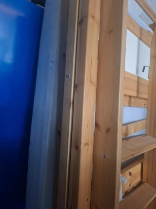 Litera IKEA Vradal Madera + Colchón (¡IMPECABLE!)