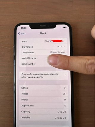 iPhone XS Max 256GB Negro