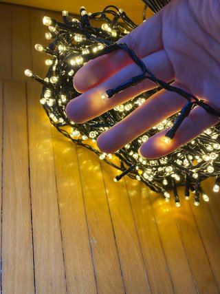 Luminosissime luci 600 led 18 m #467-32 e 7