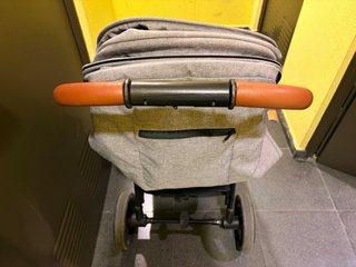 Carrito ligero gris plegable kindekraft