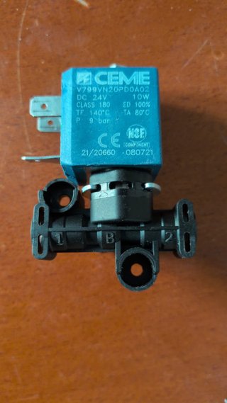 Electroválvula CEME 24V DC 10W