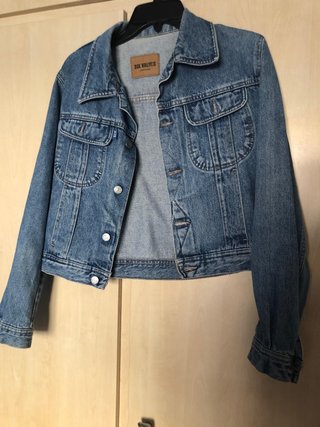 Chaqueta tejana SIX VALVES azul