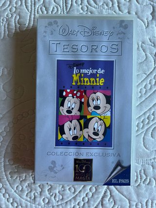 VHS Walt Disney Tesoros: Lo mejor de Minnie