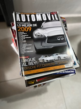 Lote revistas Automóvil