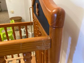 Cuna madera