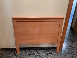 Cabezal de cama 90 cm madera