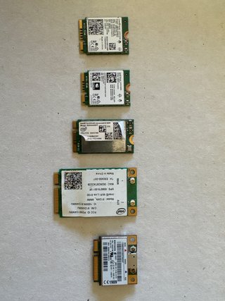 Tarjetas WIFI Portátil Intel/Ericsson