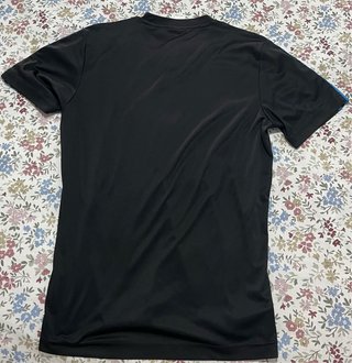 Camiseta Técnica Adidas Negra y Azul Talla S