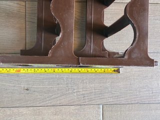 2 Portabottiglie Impilabili Marroni