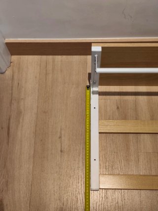 Perchero madera y metal con balda superior