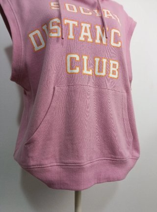 Camisola Rosa Social Distancing Club