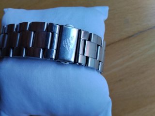 Reloj Emporio Armani Plata y Blanco