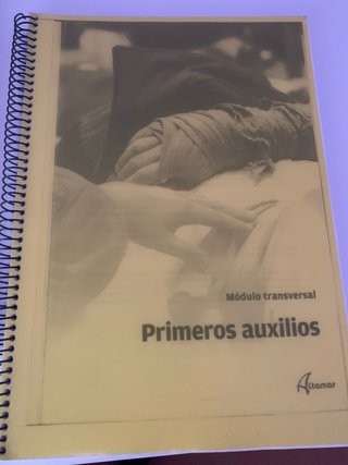 Libro primeros auxilios