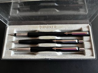 Set Parker Vector Pluma, Bolígrafo y Portaminas