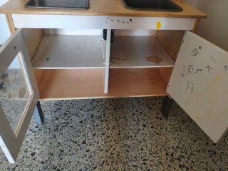 Cocinita de madera Ikea (con uso)